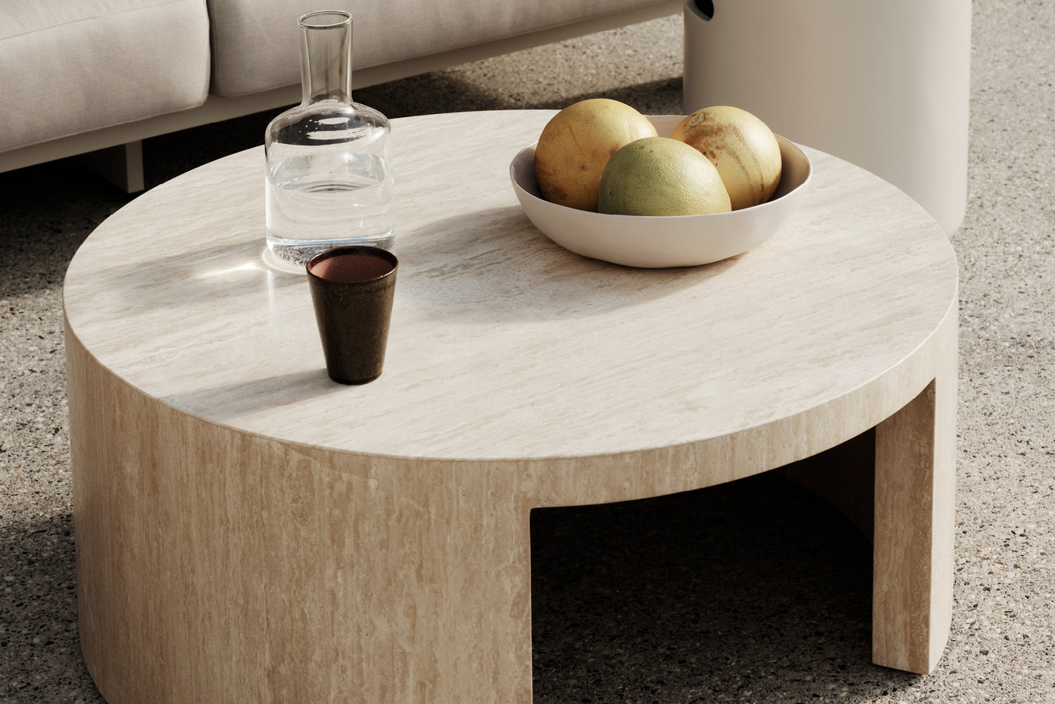 Outdoor Pier Round Coffee Table