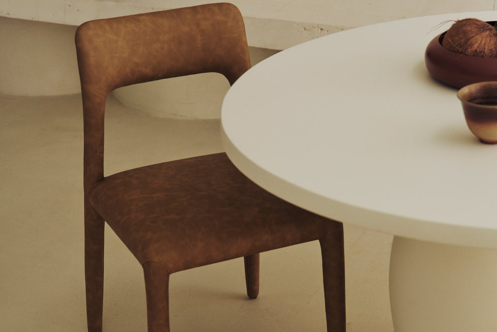 Tan Stark Dining Chair