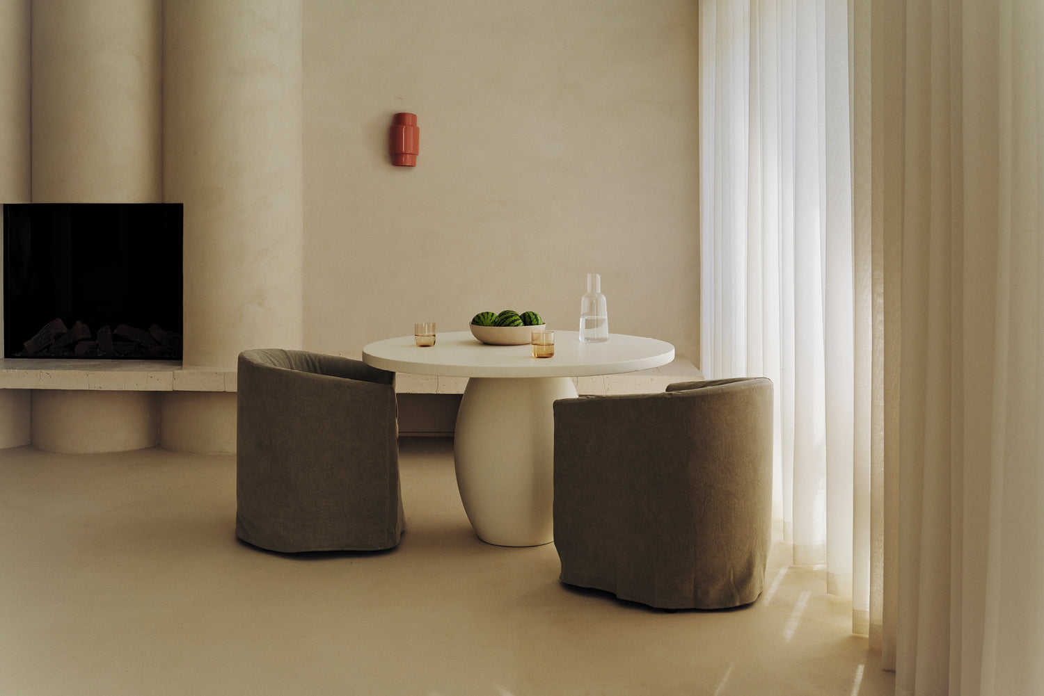Clay Vertex Wall Sconce