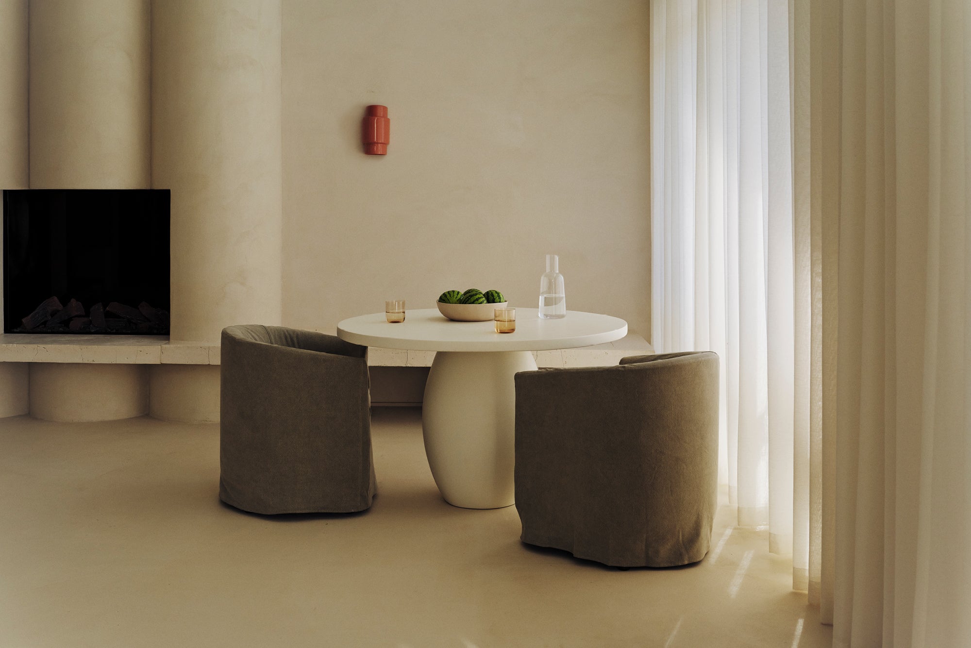 Clay Vertex Wall Sconce