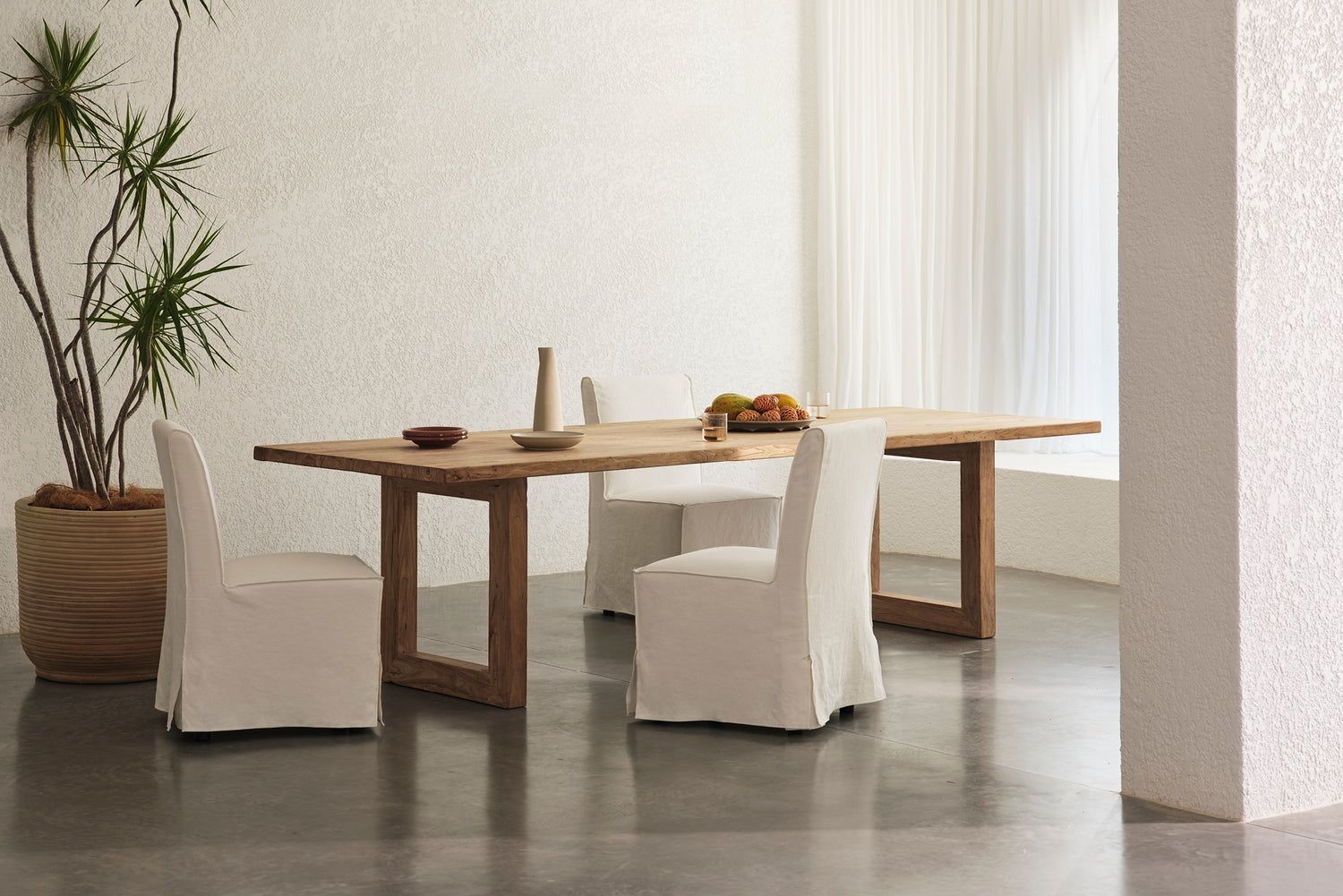 Old Elm Global Rectangular Dining Table