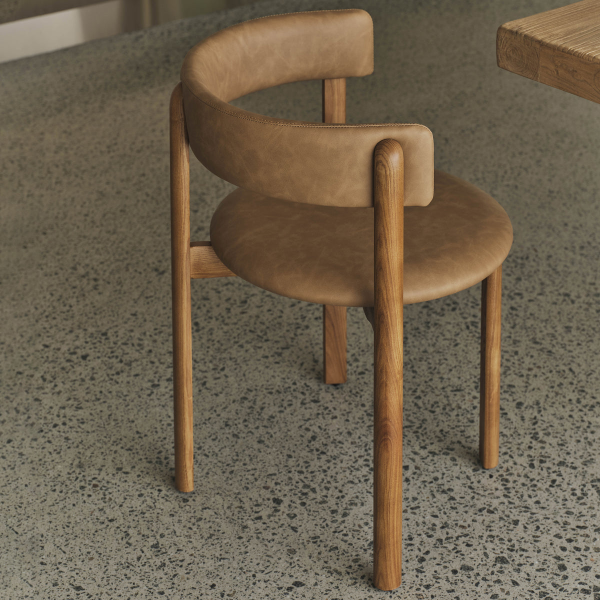 Tan Bellino Dining Chair