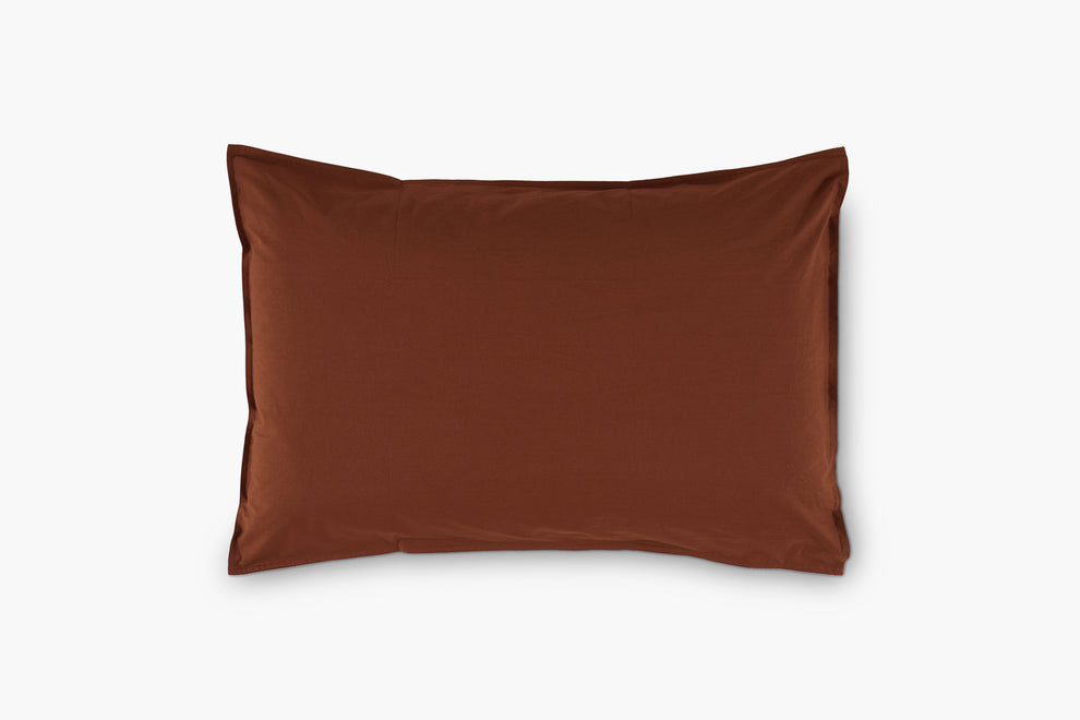 Washed Cotton Standard Pillowcase Pair