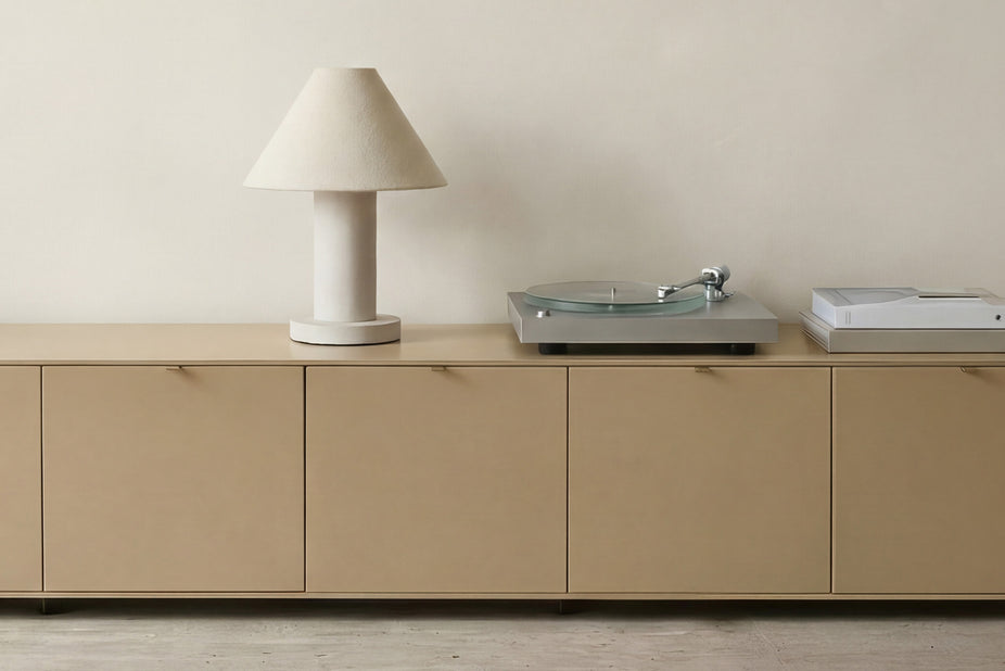 Natural Linen Paton Table Lamp