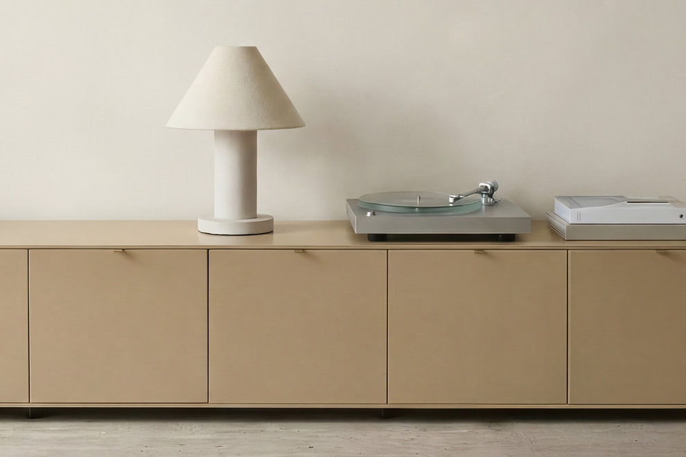 Natural Linen Paton Table Lamp
