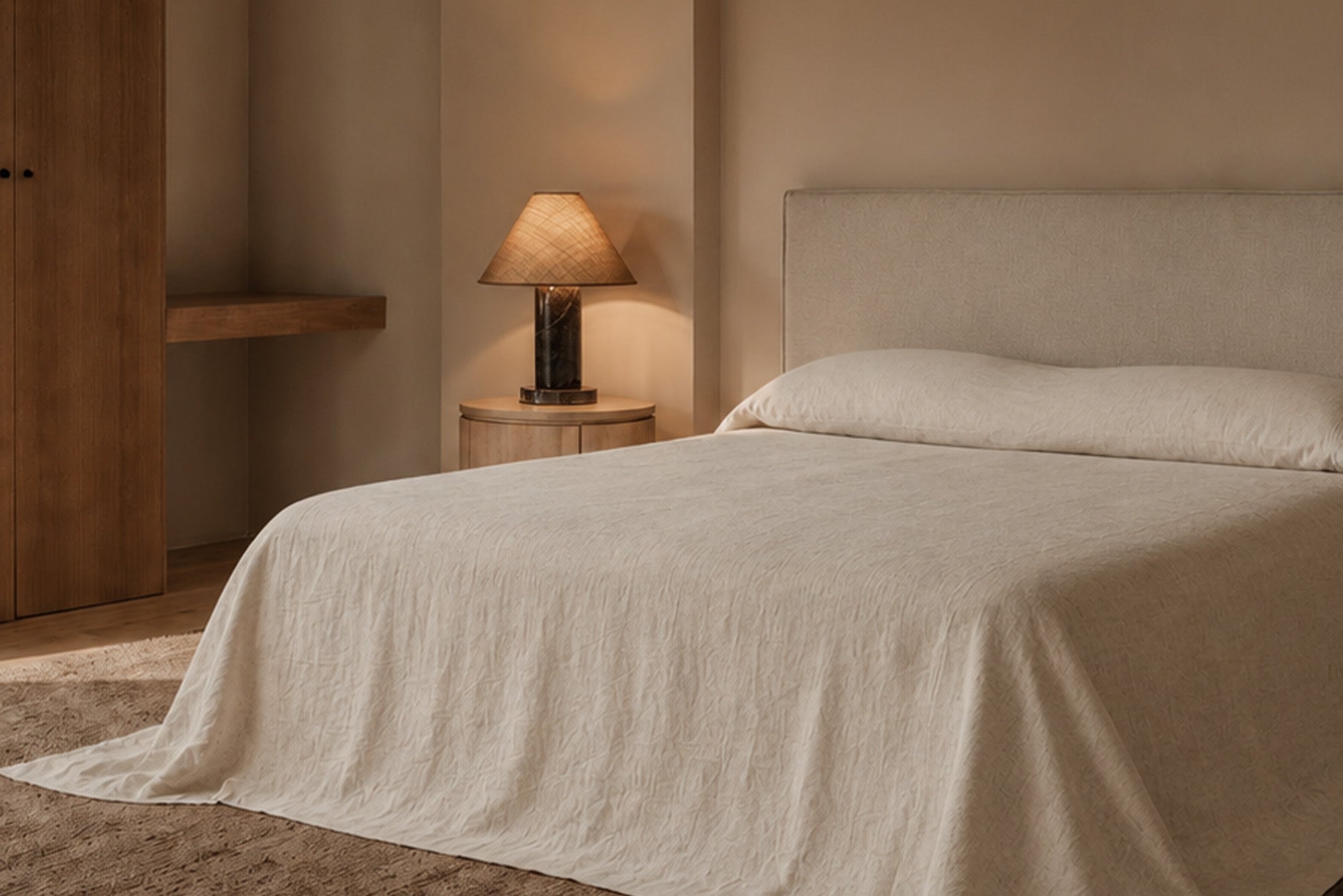 Khaki Brown Paton Table Lamp