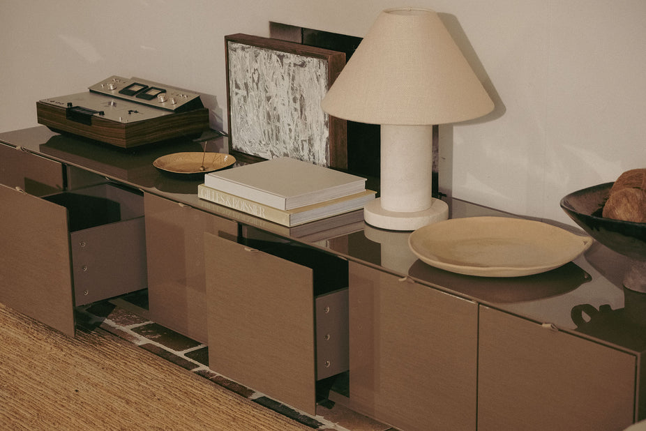 Natural Linen Paton Table Lamp
