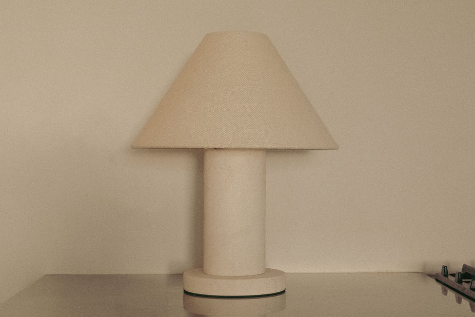 Natural Linen Paton Table Lamp