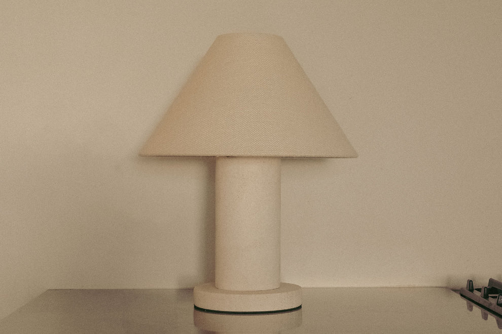 Natural Linen Paton Table Lamp