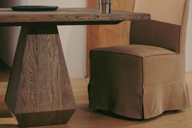 Rustic Vincino Rectangular Dining Table