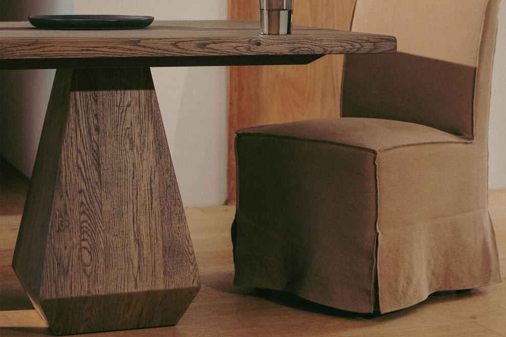 Rustic Vincino Rectangular Dining Table