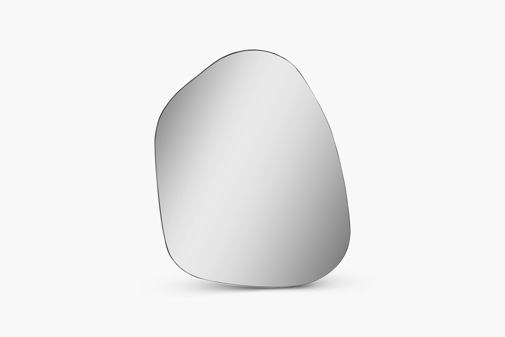 natural shape wall mirrors