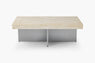 Zaha Travertine Coffee Table