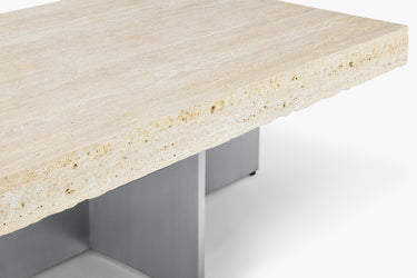 Zaha Travertine Coffee Table