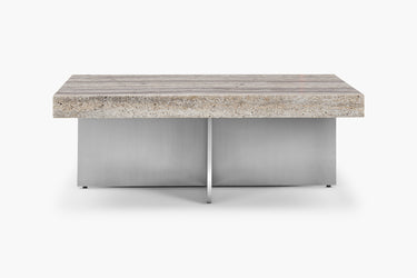 Zaha Travertine Coffee Table