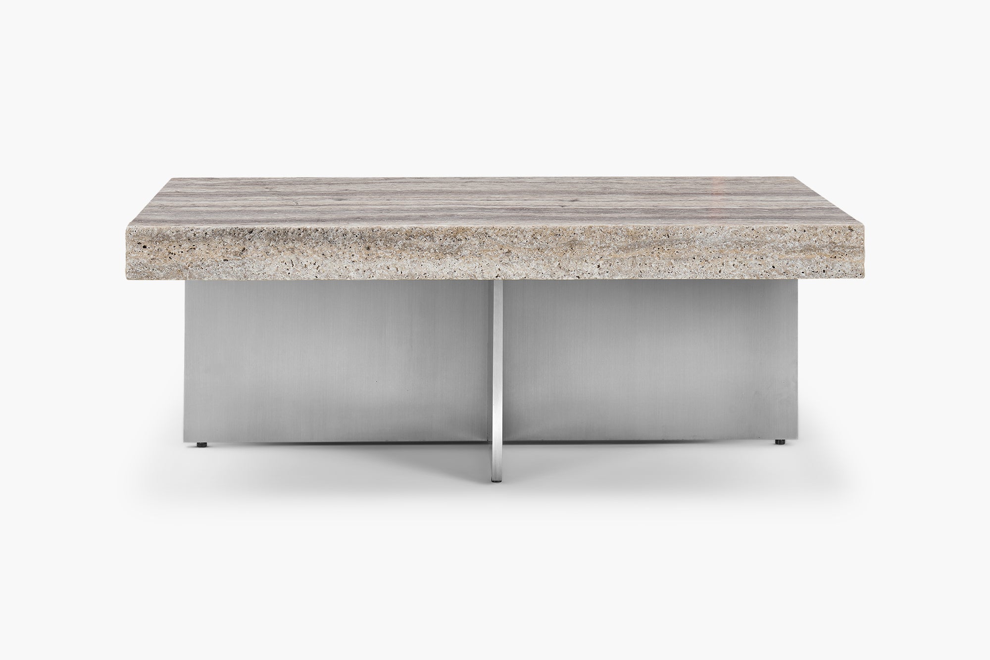 Zaha Travertine Coffee Table