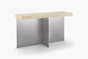 Zaha Travertine Console