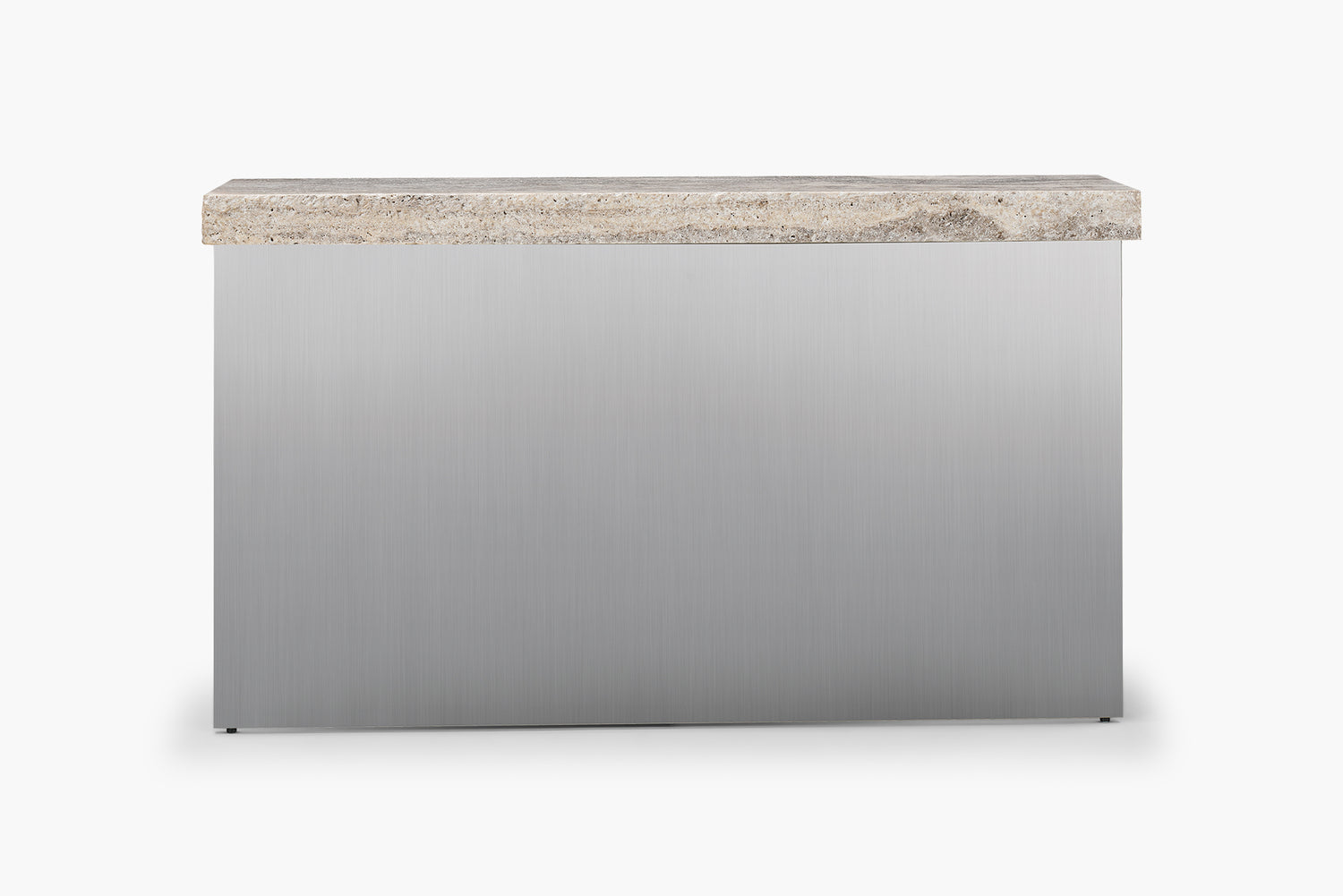 Zaha Travertine Console