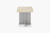 Zaha Travertine Side Table