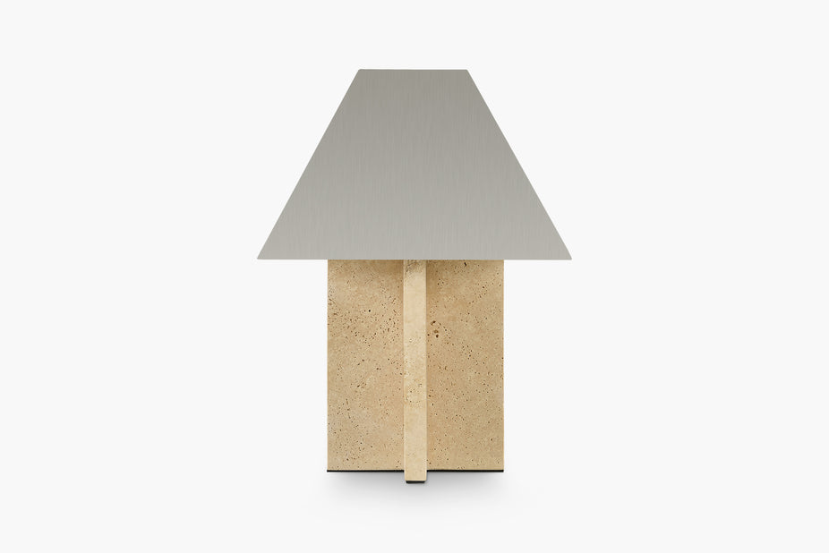 Zaha Travertine Lamp