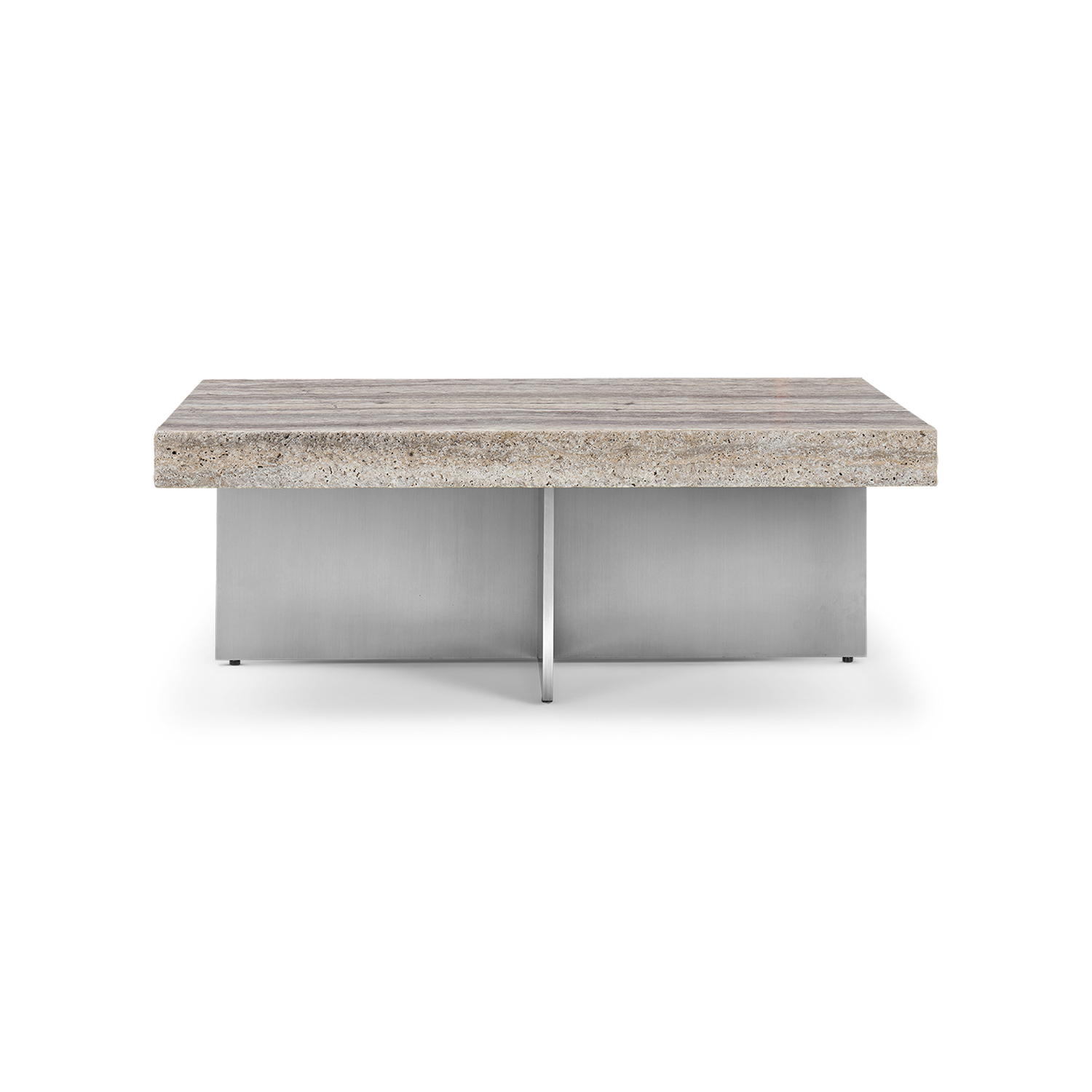 Zaha Travertine Coffee Table