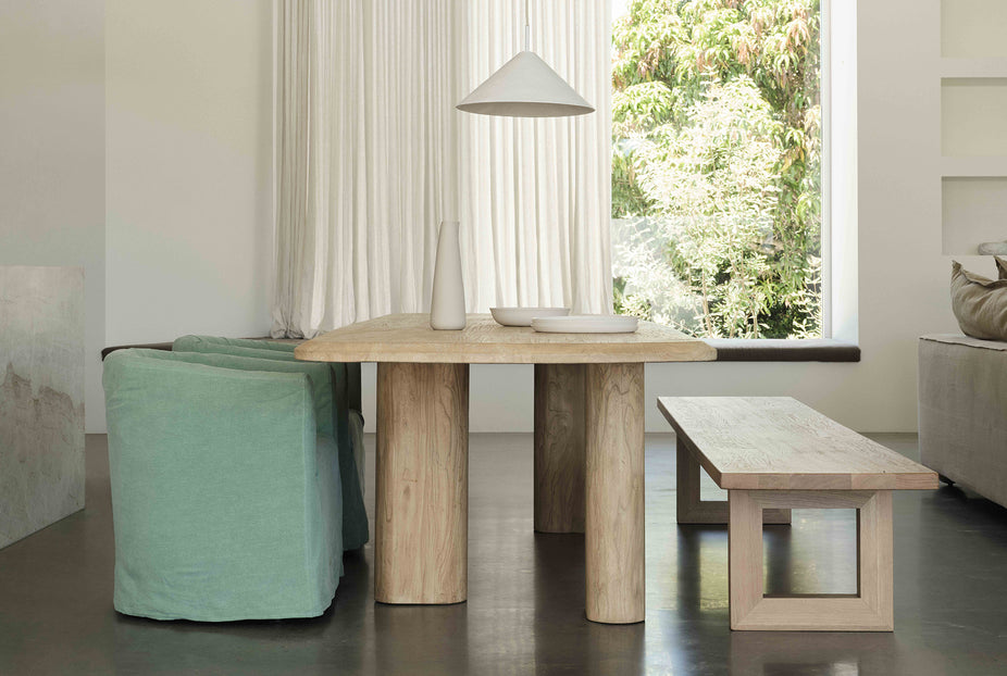 Oak II High Global Bench