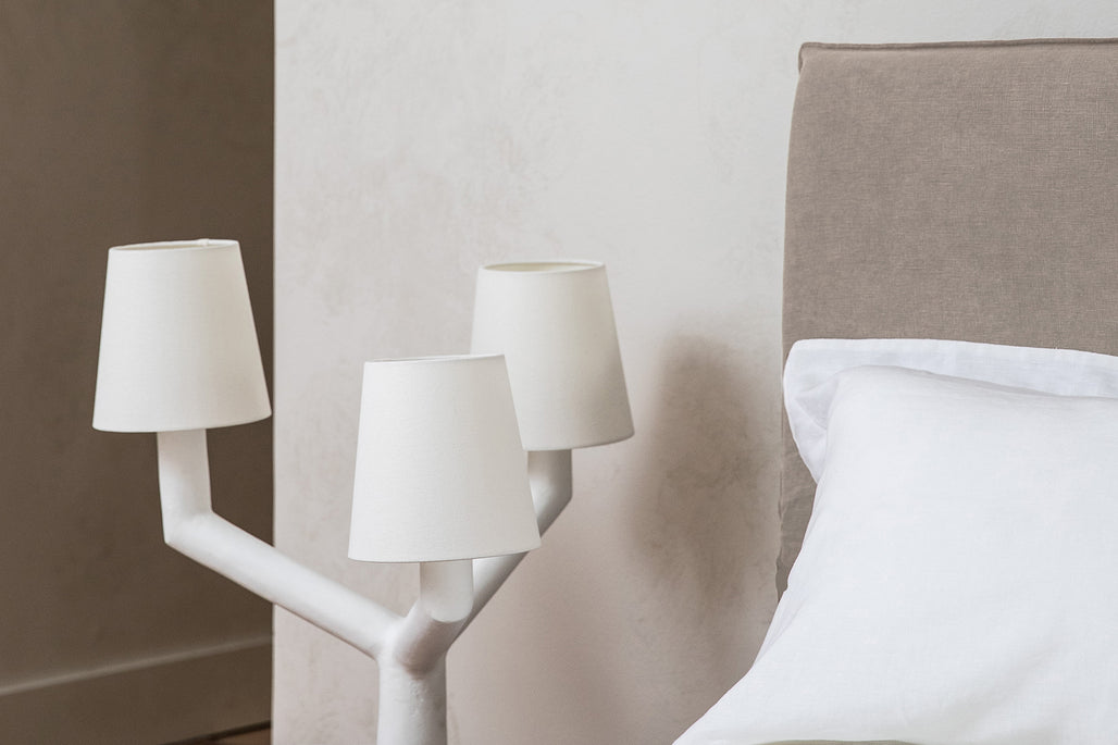 Joe Low Bedhead Cover - Washed Linen