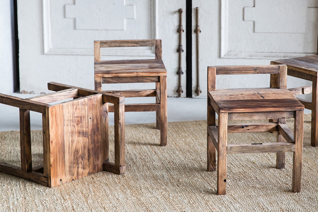 Old Elm Judd Dining Stool