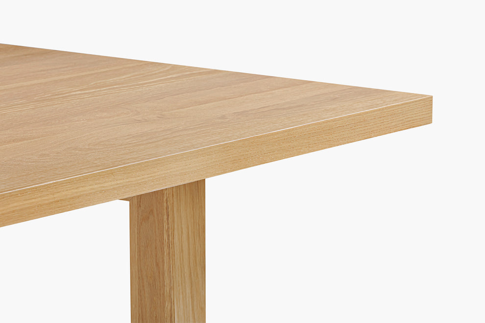 Solid Oak Global Rectangular Dining Table