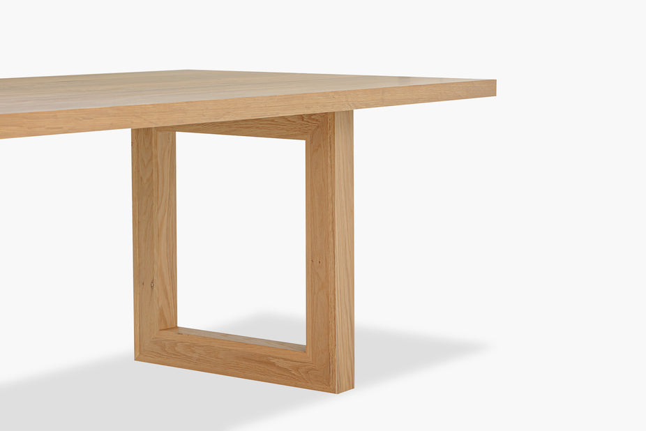 Oak Global Rectangular Dining Table