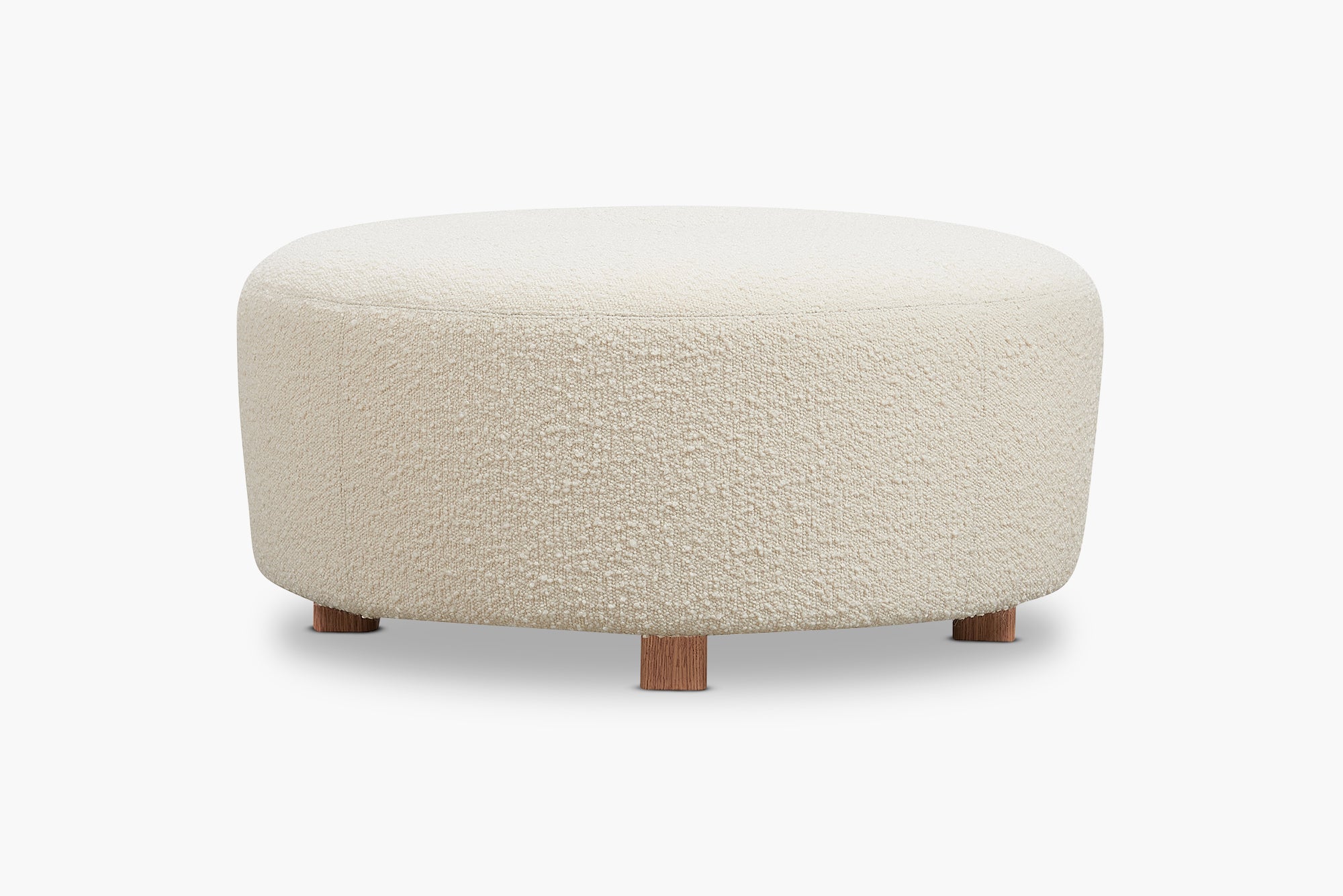 Lennock Round Ottoman