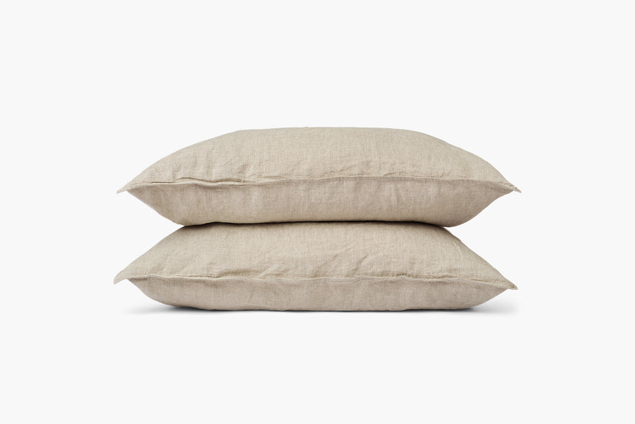 Linen Standard Pillowcase Pair